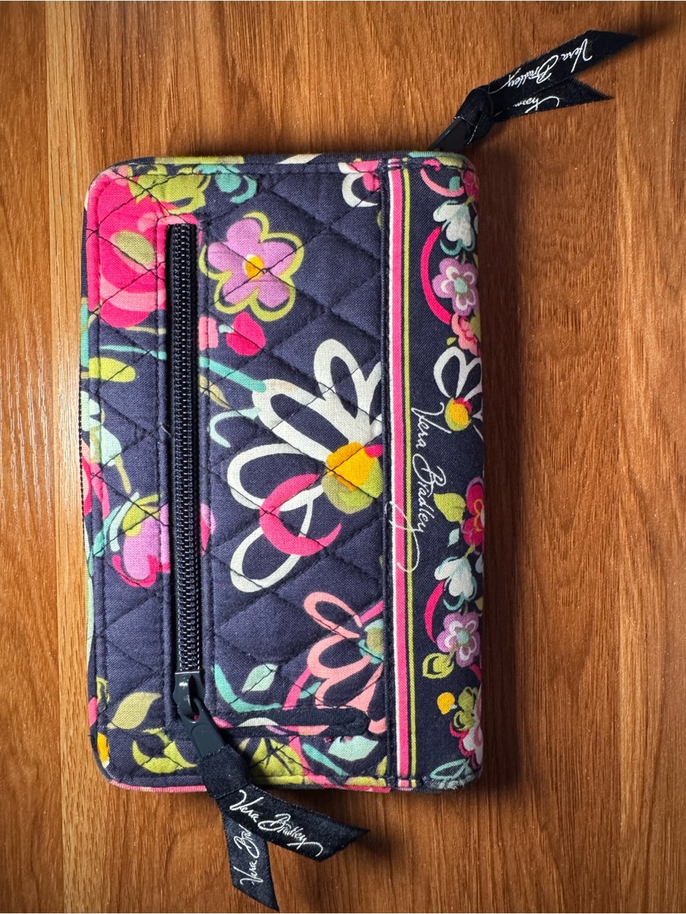 Vera Bradley Quilted Floral Wallet - Picture 2 of 6
